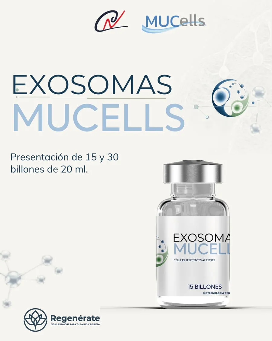 Promoción: exosomas mucells