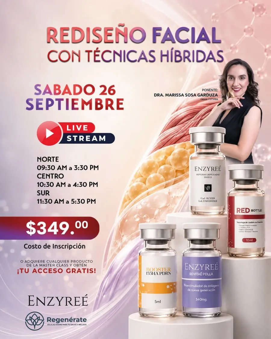 Rediseño facial con técnicas híbridas